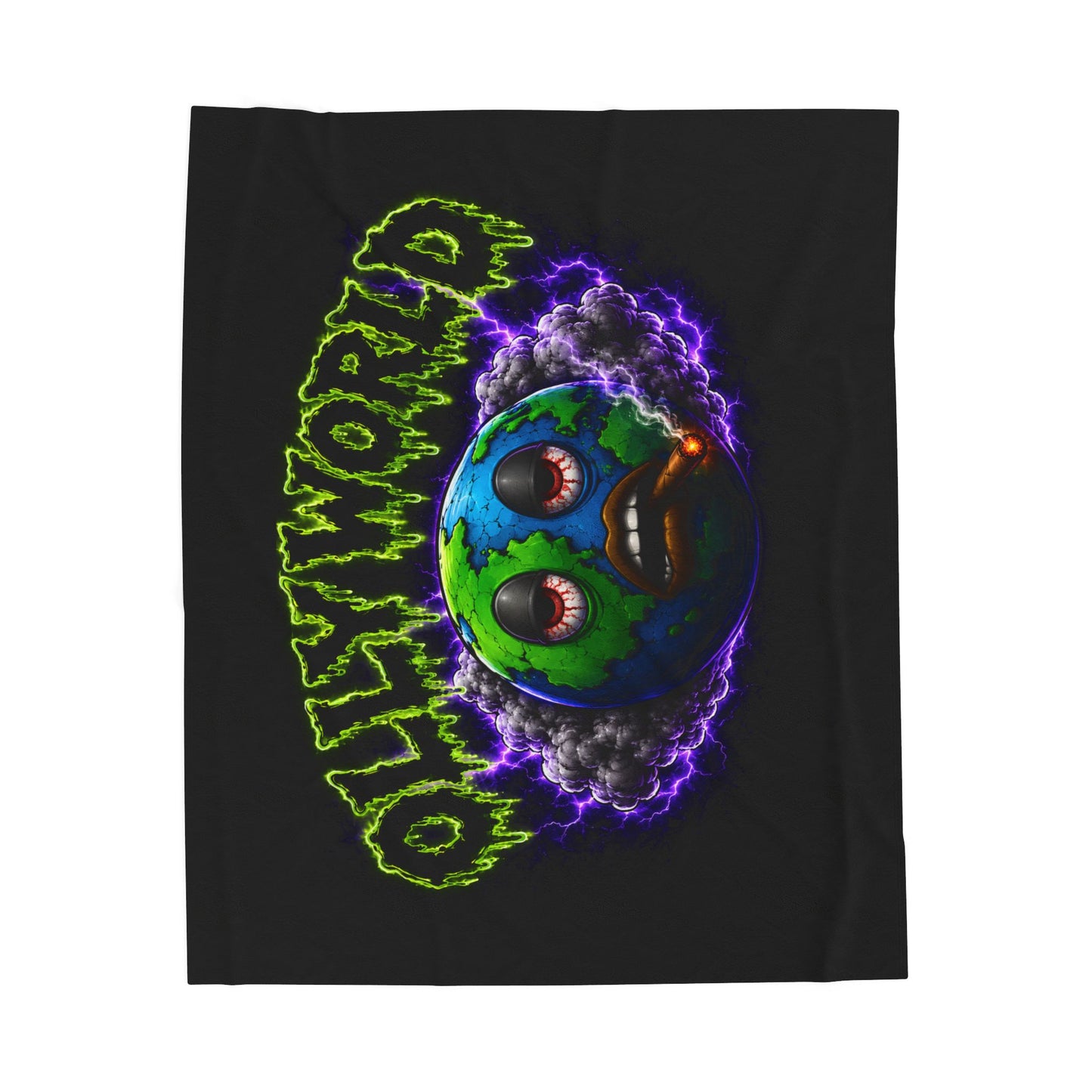 Olly World Velveteen Plush Blanket