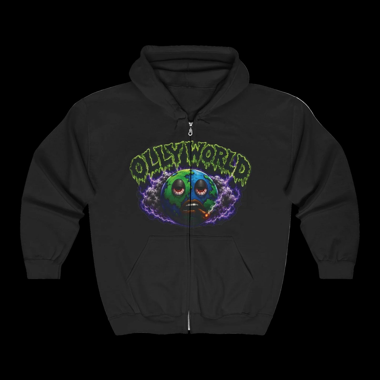 Olly World Zip-up Hoodie