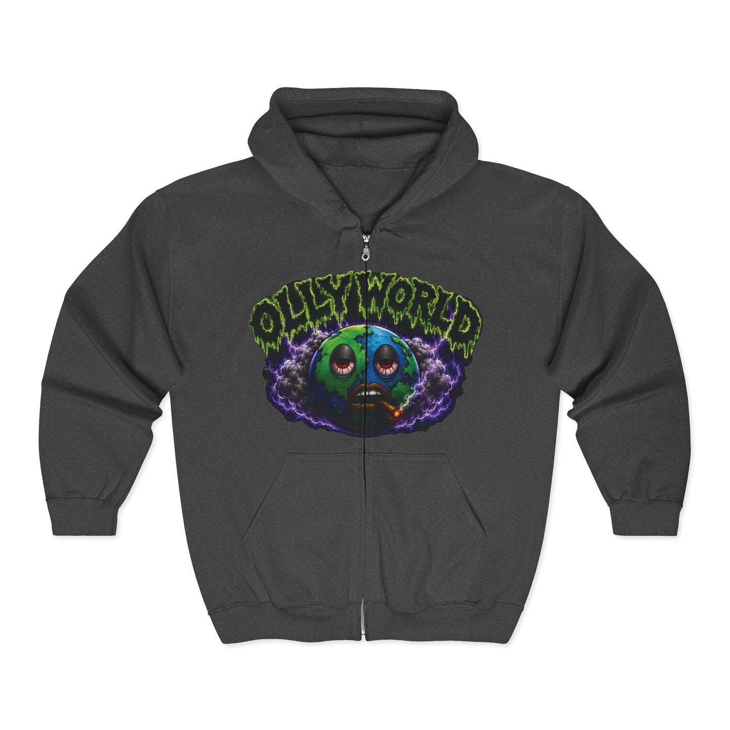 Olly World Zip-up Hoodie